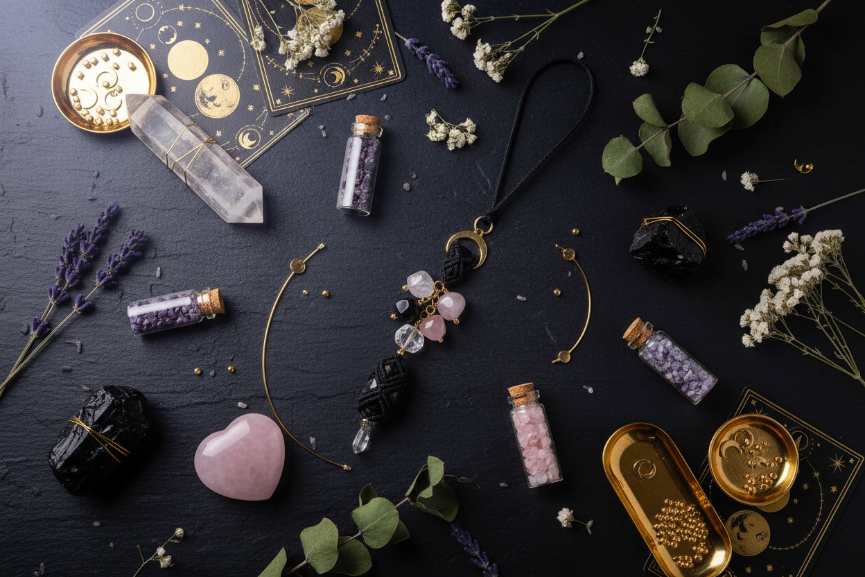 Guardian Crystals — Travel Protection Collection