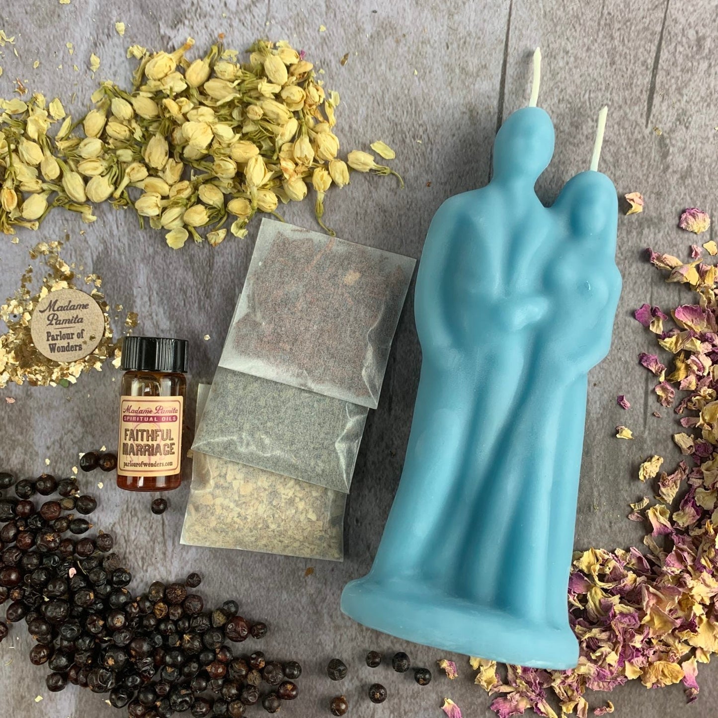 Happy Marriage Candle Spell Kit - Commitment & Union