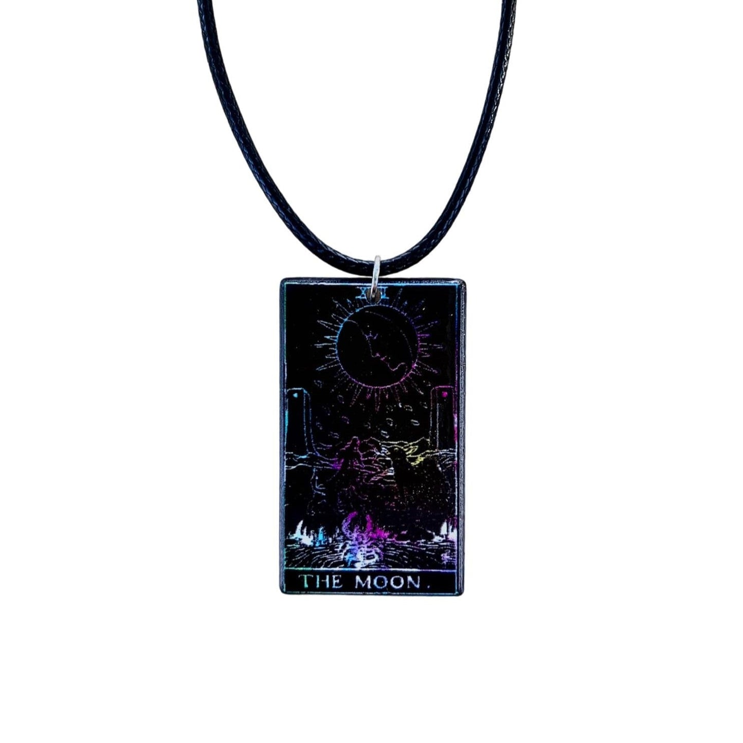 Tarot Card Necklaces - Rainbow